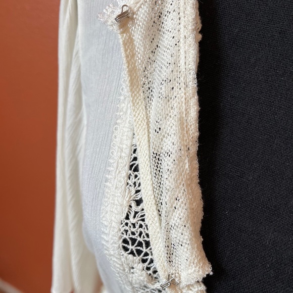 Cleobella Maxi Dress. Ivory. Size Large. - Picture 9 of 13